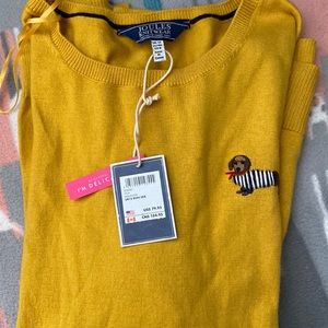 Joules knitwear dachshund sweater Size 8